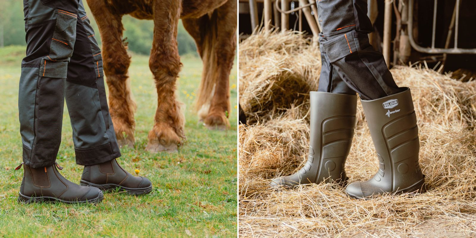 Chaussures et bottes agricoles de sécurité